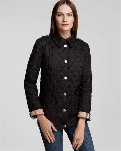 burberry brit quilted biker jacket|burberry quilted jacket outlet.